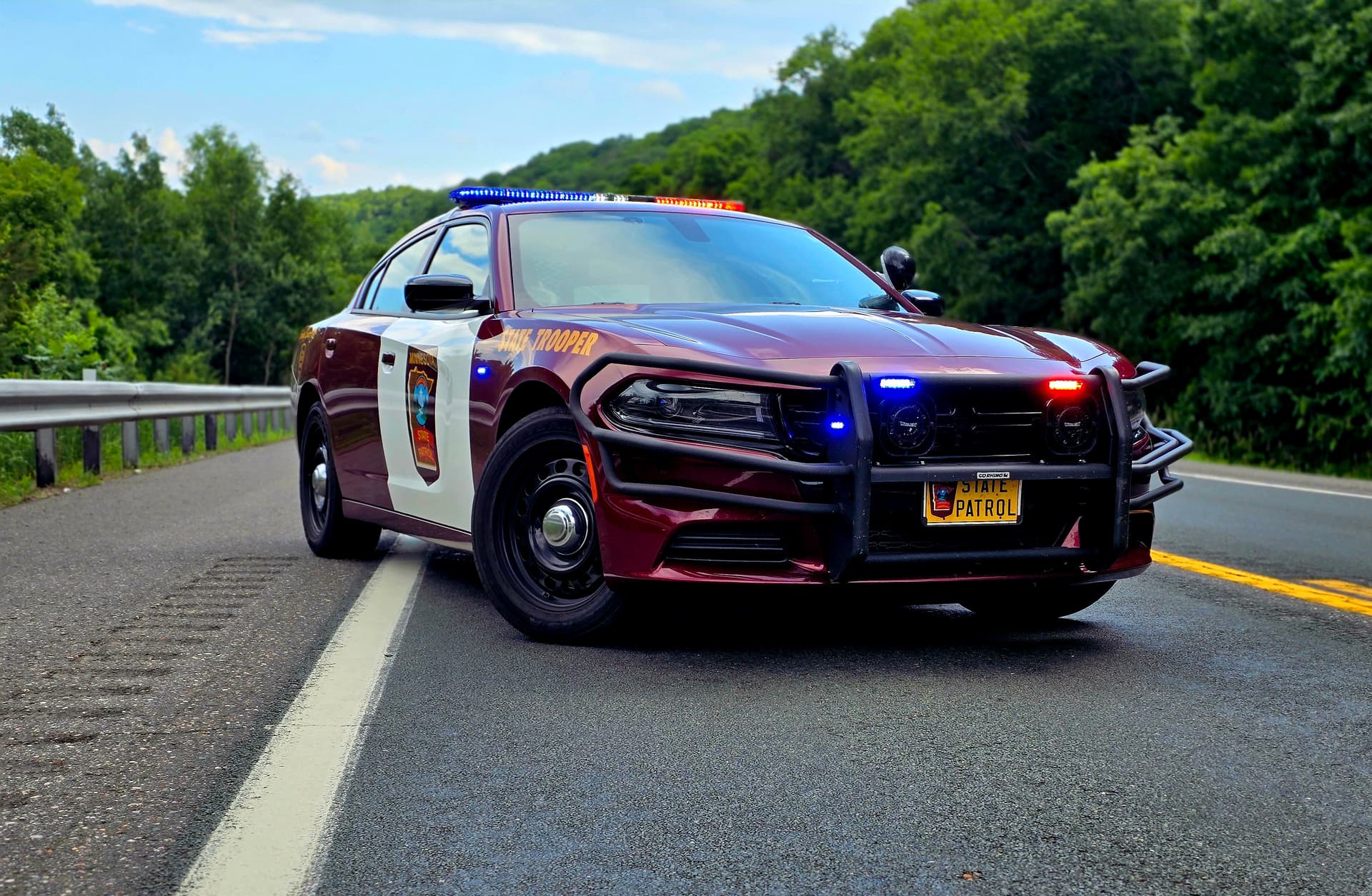 Minnesota State Patrol squad car