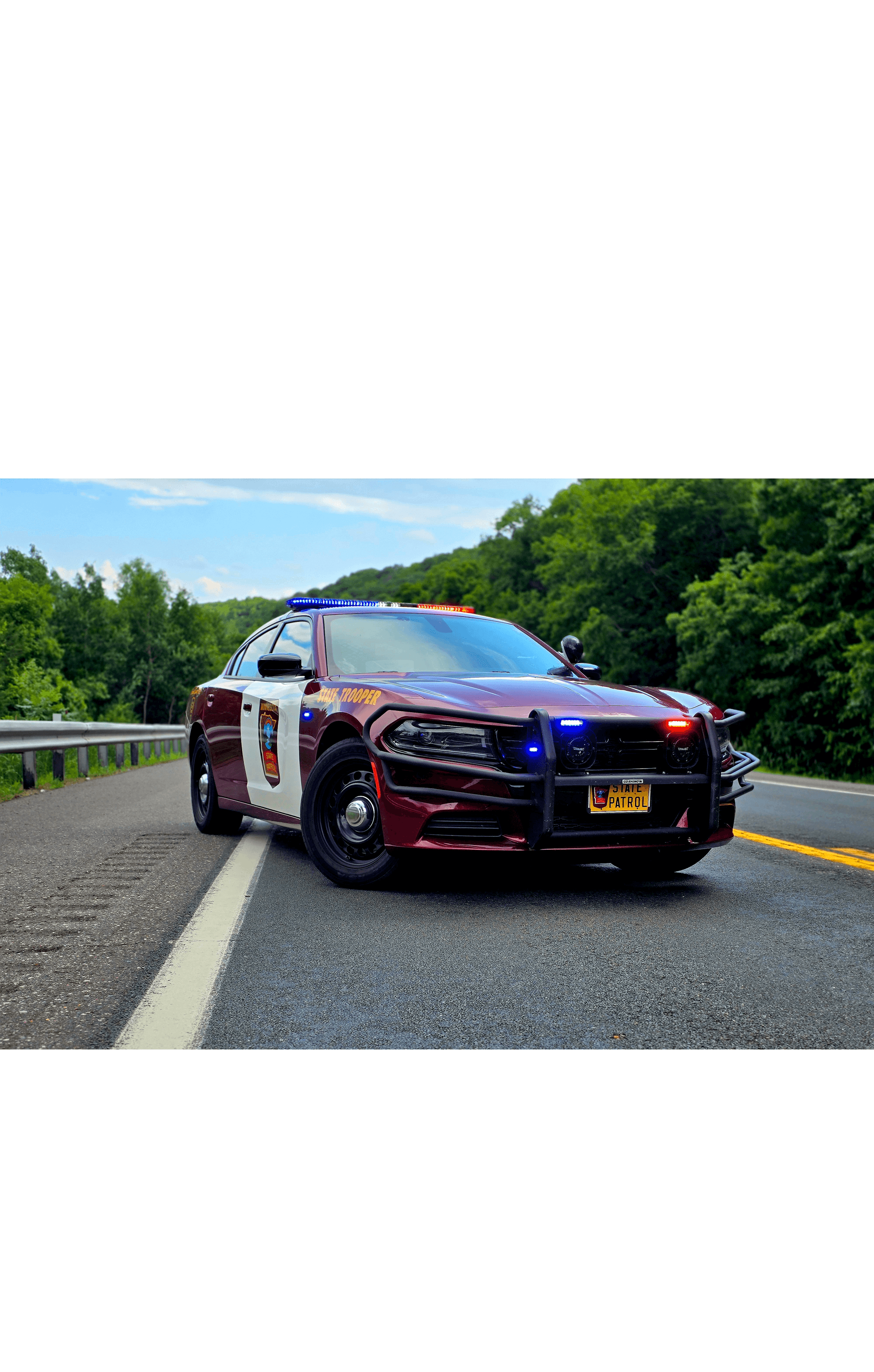 Minnesota State Patrol squad car